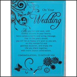 "Wedding Message stand-001 - Click here to View more details about this Product